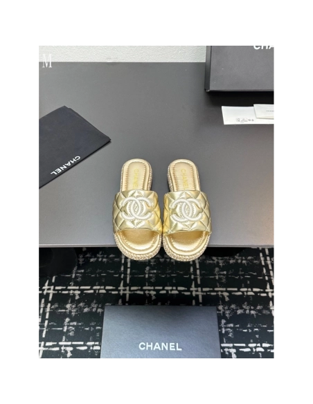 Chanel Slippers 100,Chanel Slippers,Slides Slippers,More Brands
