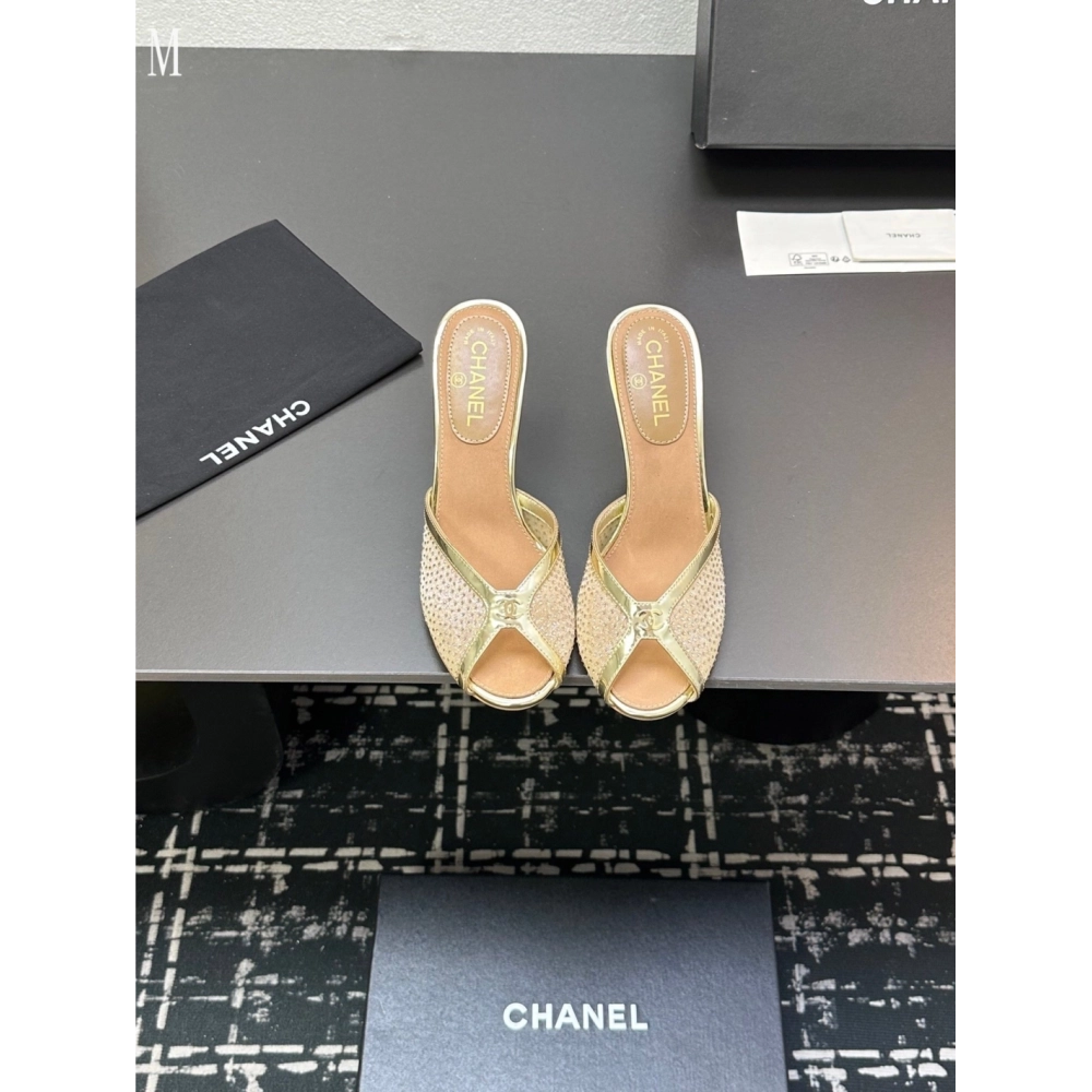 Chanel Slippers 107,Chanel Slippers,Slides Slippers,More Brands