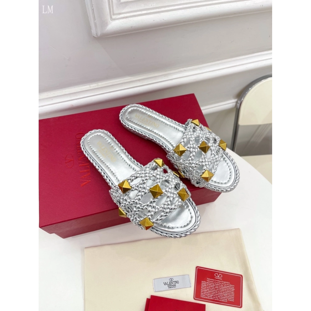 Valentino slippers 076,Valentino Slippers,Slides Slippers,More Brands