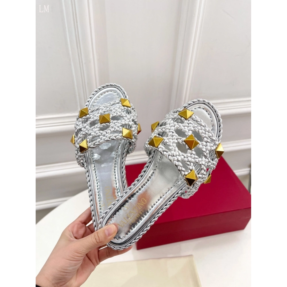 Valentino slippers 076,Valentino Slippers,Slides Slippers,More Brands