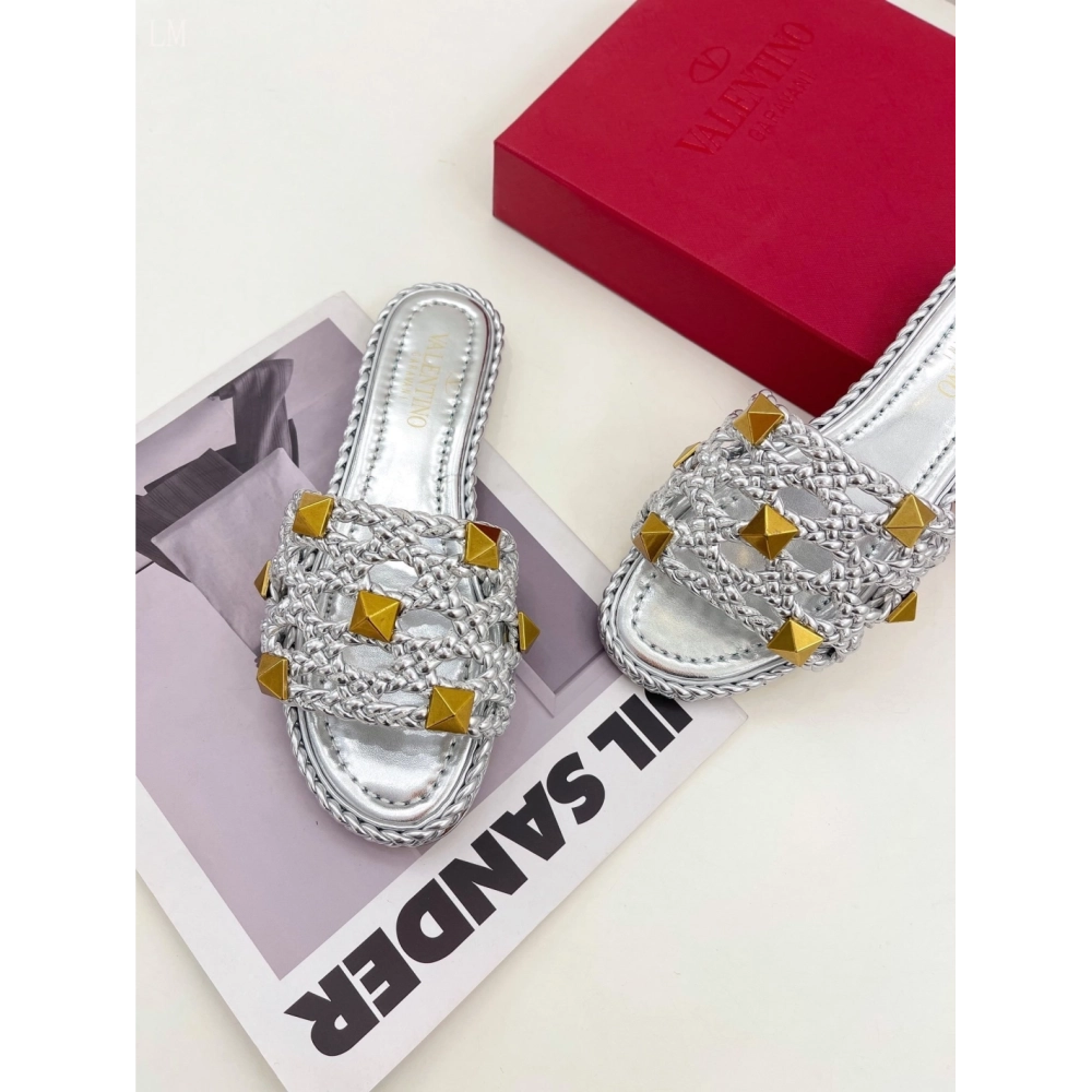 Valentino slippers 076,Valentino Slippers,Slides Slippers,More Brands
