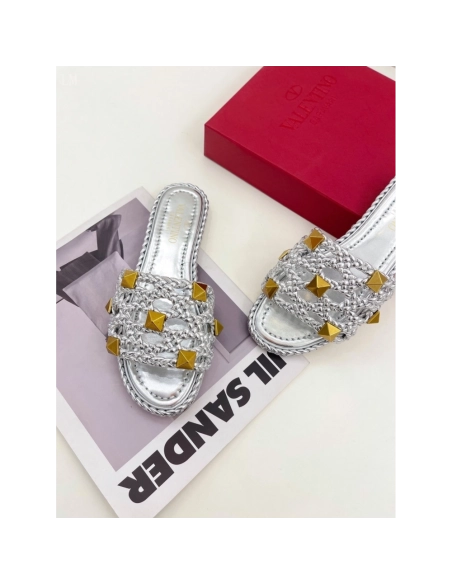 Valentino slippers 076,Valentino Slippers,Slides Slippers,More Brands
