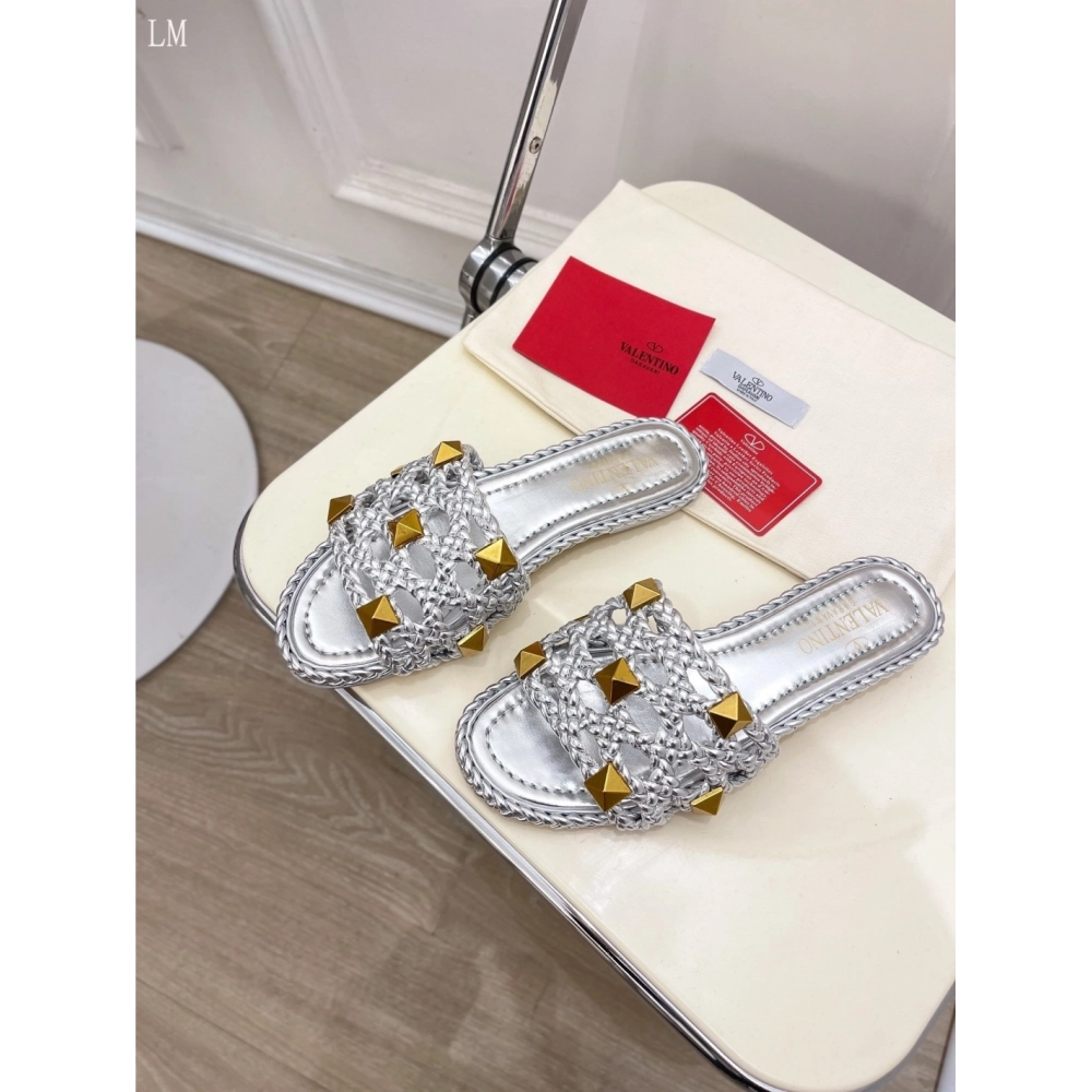 Valentino slippers 076,Valentino Slippers,Slides Slippers,More Brands