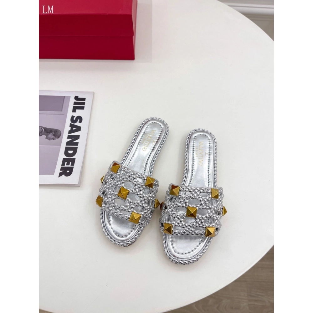 Valentino slippers 076,Valentino Slippers,Slides Slippers,More Brands