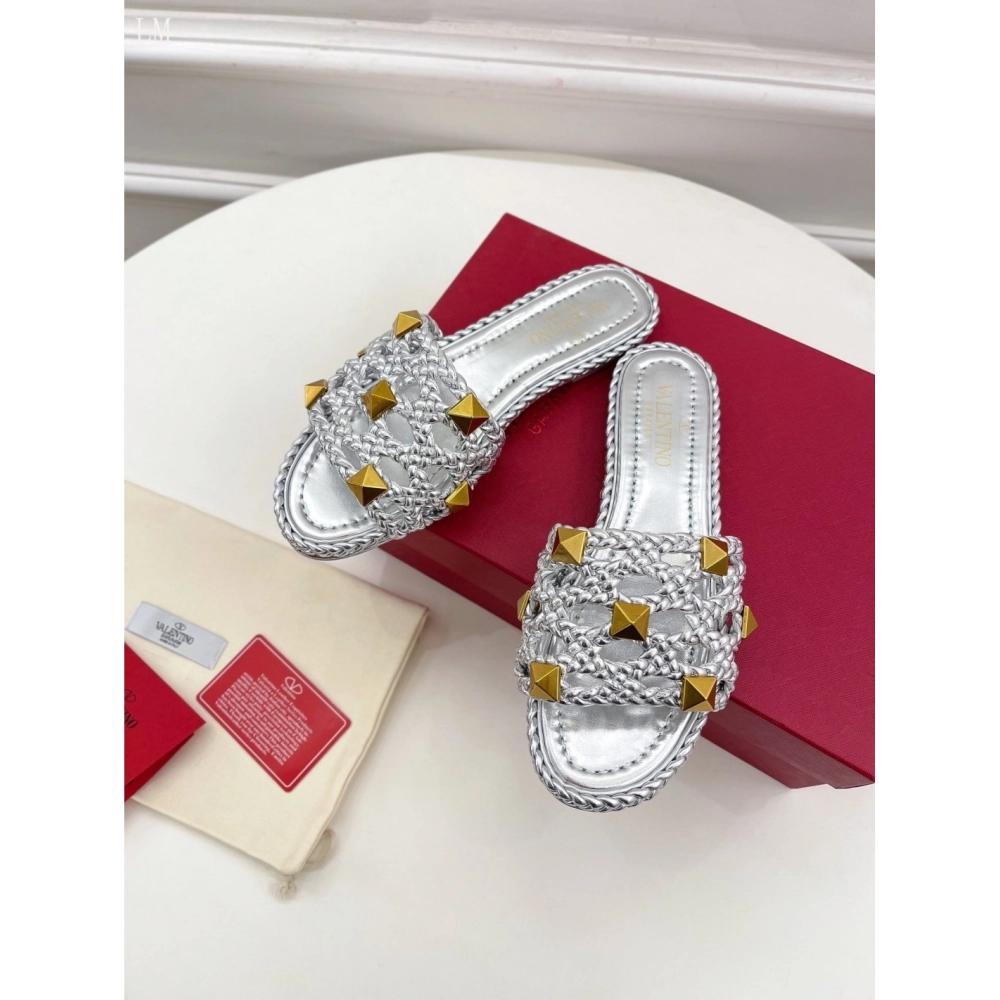 Valentino slippers 076,Valentino Slippers,Slides Slippers,More Brands