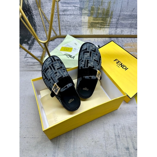 Fendi Slippers 011,Fendi Slippers,Slides Slippers,More Brands
