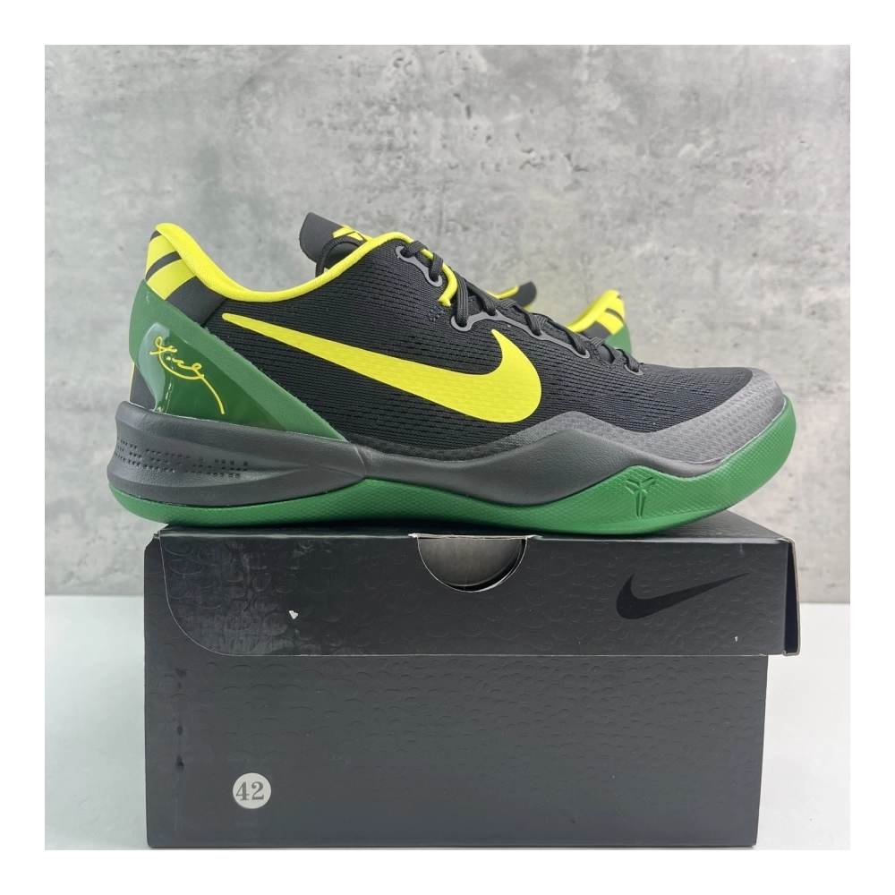 Kobe 8 Protro Black Green,NIKE KOBE,NIKE SHOES