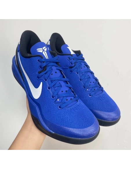 Kobe 8 Protro Blue White,NIKE KOBE,NIKE SHOES