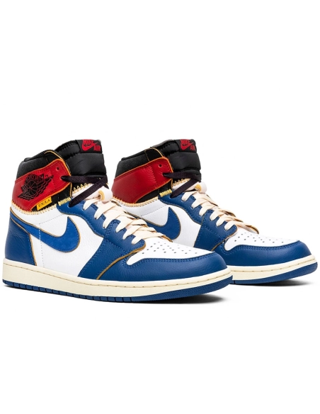UNION LOS ANGELES BLUE TOE AIR JORDAN 1 RETRO HIGH BV1300 146,AIR JORDAN 1 HIGH,Air Jordan