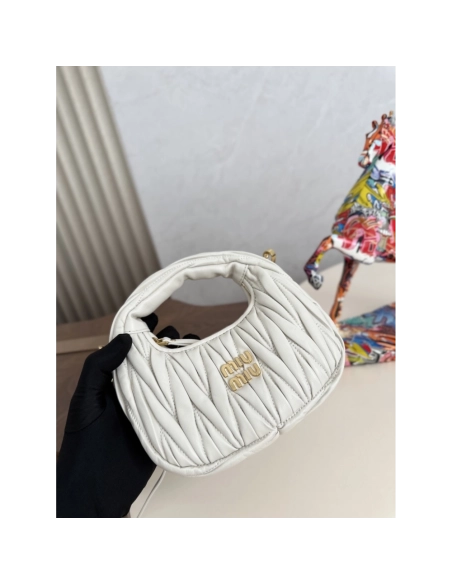 MiuMiu bags 5B078 17.5X14X5.5cm,Miu Miu Bags,BAGS