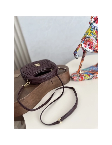 MiuMiu bags 5B078 17.5X14X5.5cm,Miu Miu Bags,BAGS