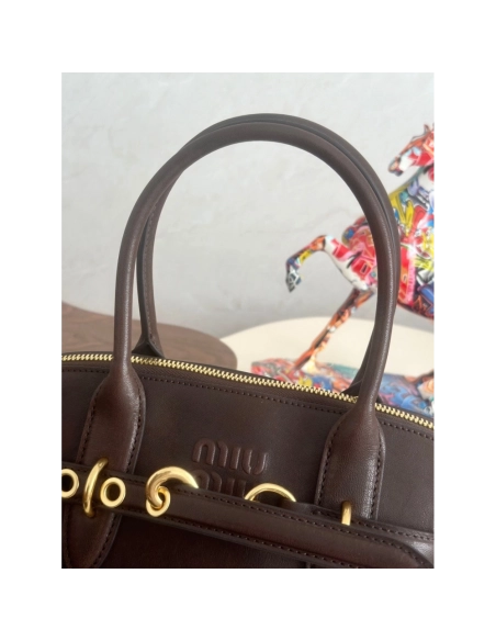 MiuMiu bags 5BB168 17X33X11cm,Miu Miu Bags,BAGS