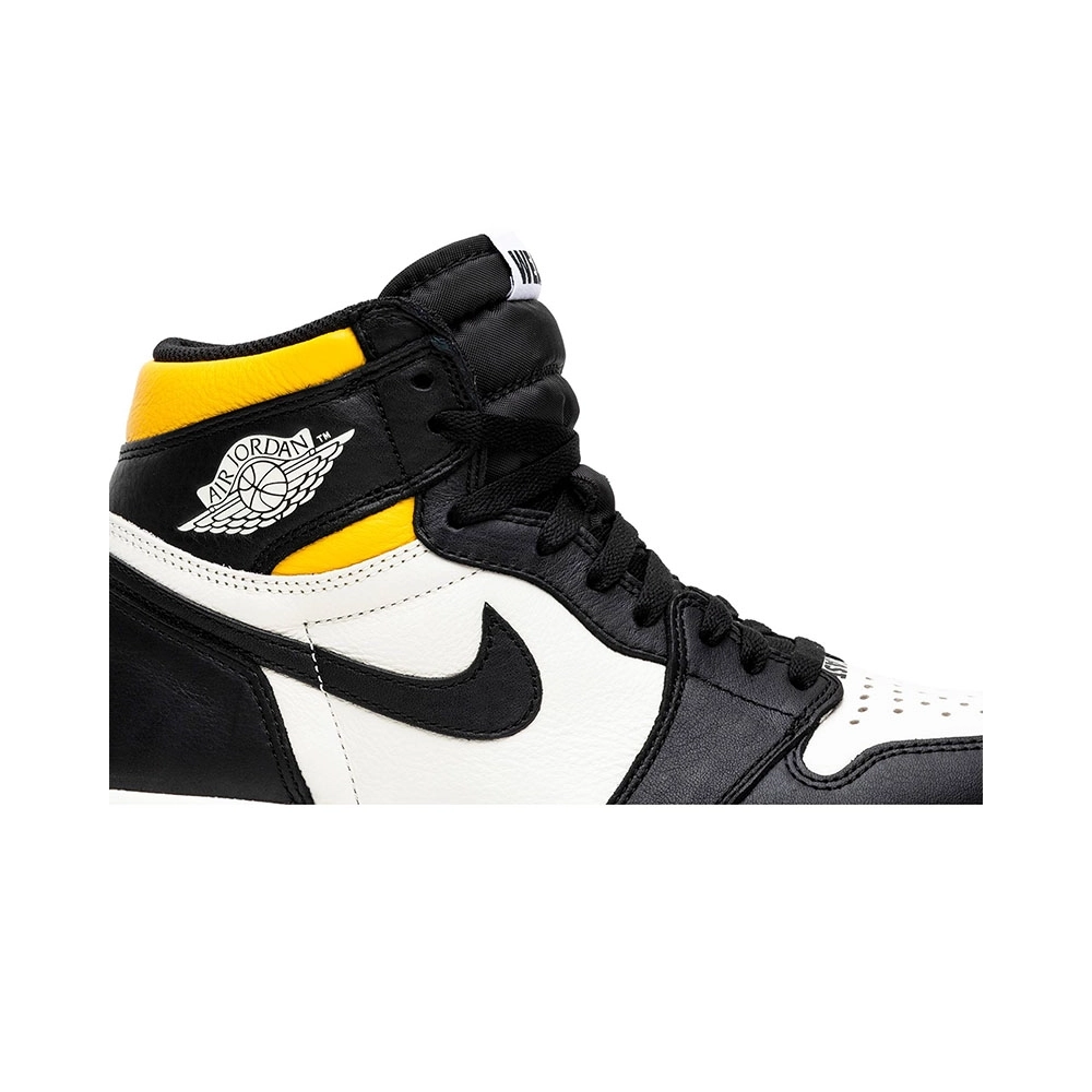 AIR JORDAN 1 RETRO HIGH OG NRG NOT FOR RESALE YELLOW 861428 107,AIR JORDAN 1 HIGH,Air Jordan