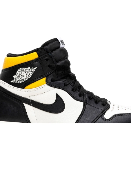 AIR JORDAN 1 RETRO HIGH OG NRG NOT FOR RESALE YELLOW 861428 107,AIR JORDAN 1 HIGH,Air Jordan