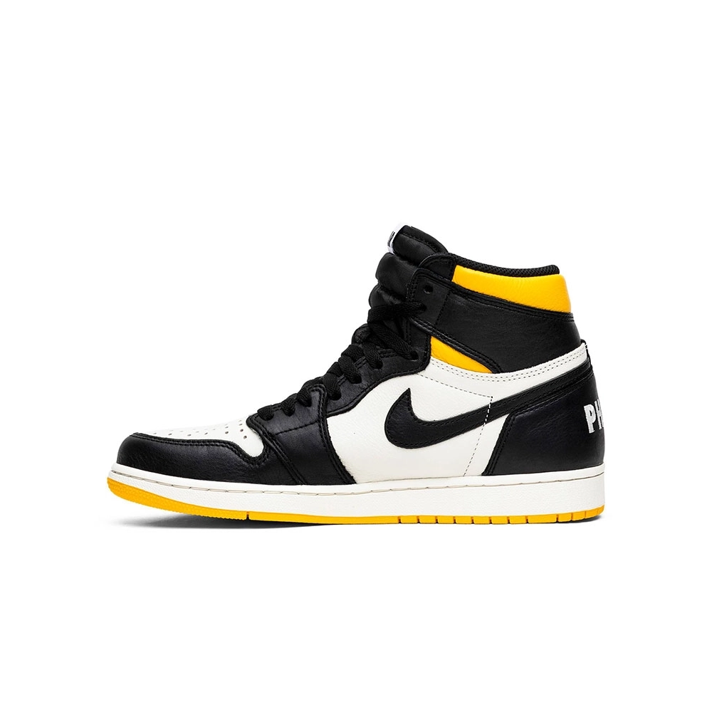 AIR JORDAN 1 RETRO HIGH OG NRG NOT FOR RESALE YELLOW 861428 107,AIR JORDAN 1 HIGH,Air Jordan