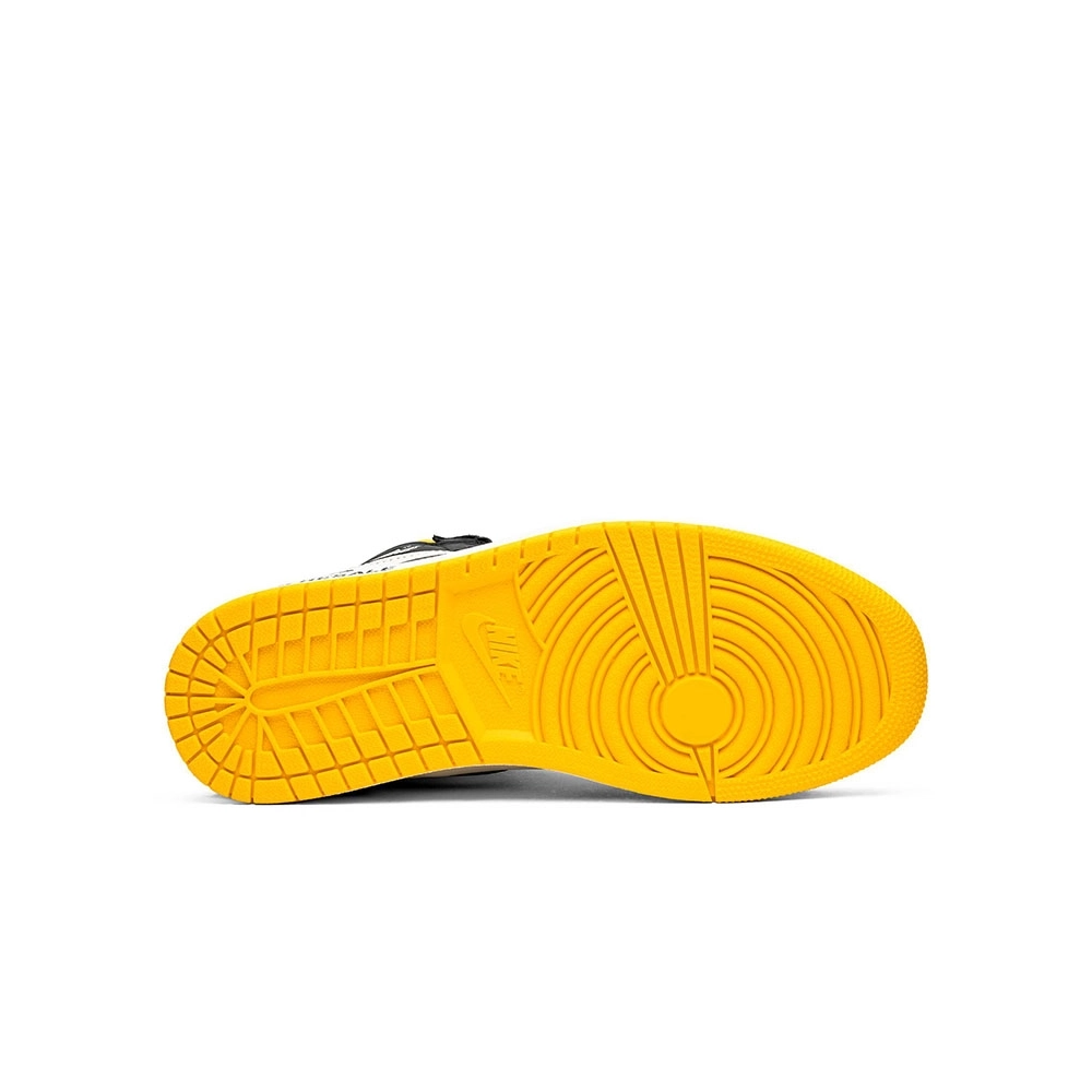 AIR JORDAN 1 RETRO HIGH OG NRG NOT FOR RESALE YELLOW 861428 107,AIR JORDAN 1 HIGH,Air Jordan