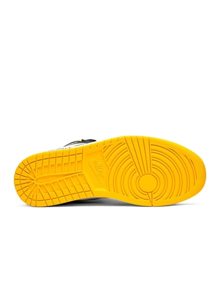 AIR JORDAN 1 RETRO HIGH OG NRG NOT FOR RESALE YELLOW 861428 107,AIR JORDAN 1 HIGH,Air Jordan
