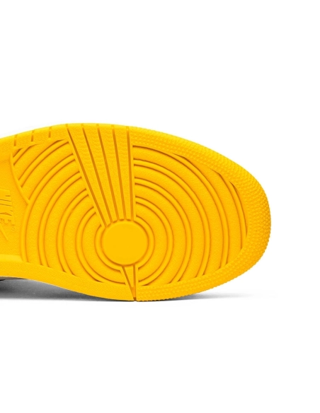 AIR JORDAN 1 RETRO HIGH OG NRG NOT FOR RESALE YELLOW 861428 107,AIR JORDAN 1 HIGH,Air Jordan