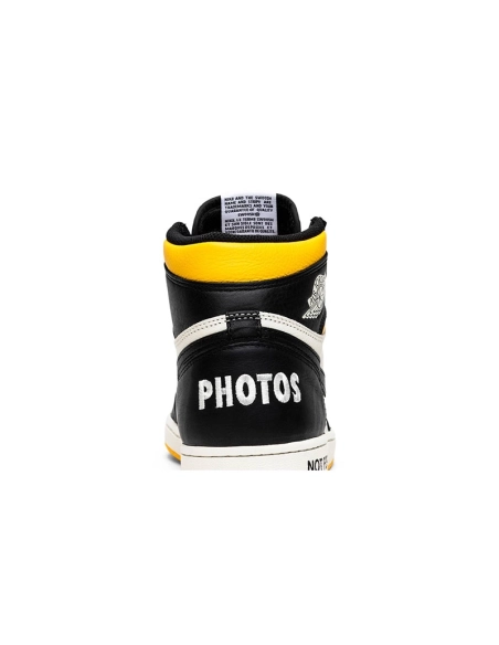 AIR JORDAN 1 RETRO HIGH OG NRG NOT FOR RESALE YELLOW 861428 107,AIR JORDAN 1 HIGH,Air Jordan