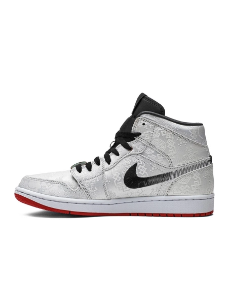 JORDAN 1 MID SE FEARLESS EDISON CHEN CLOT CU2804 100,AIR JORDAN 1 HIGH,Air Jordan