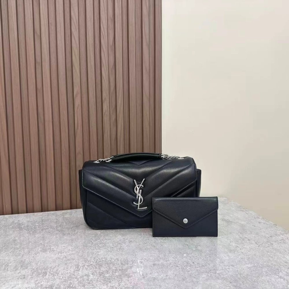 YSL Saint Laurent bags 801437 24X14X6cm,YSL Bags,BAGS