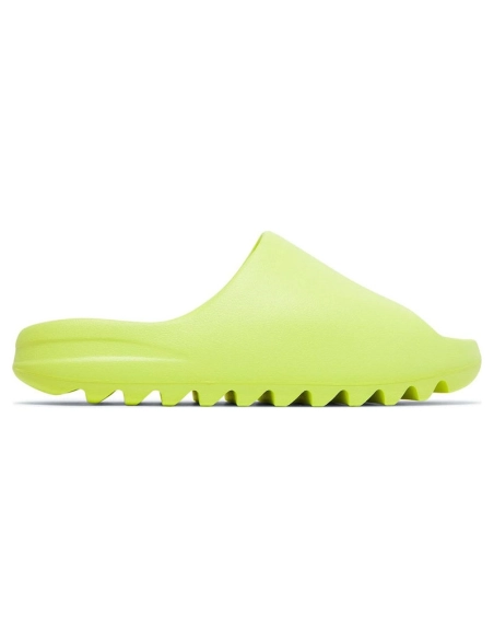 YEEZY SLIDES GLOW GREEN 2022,YEEZY SLIDES,YEEZY