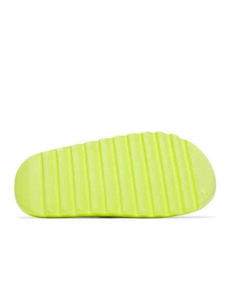 YEEZY SLIDES GLOW GREEN 2022,YEEZY SLIDES,YEEZY