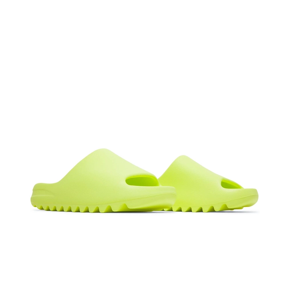 YEEZY SLIDES GLOW GREEN 2022,YEEZY SLIDES,YEEZY