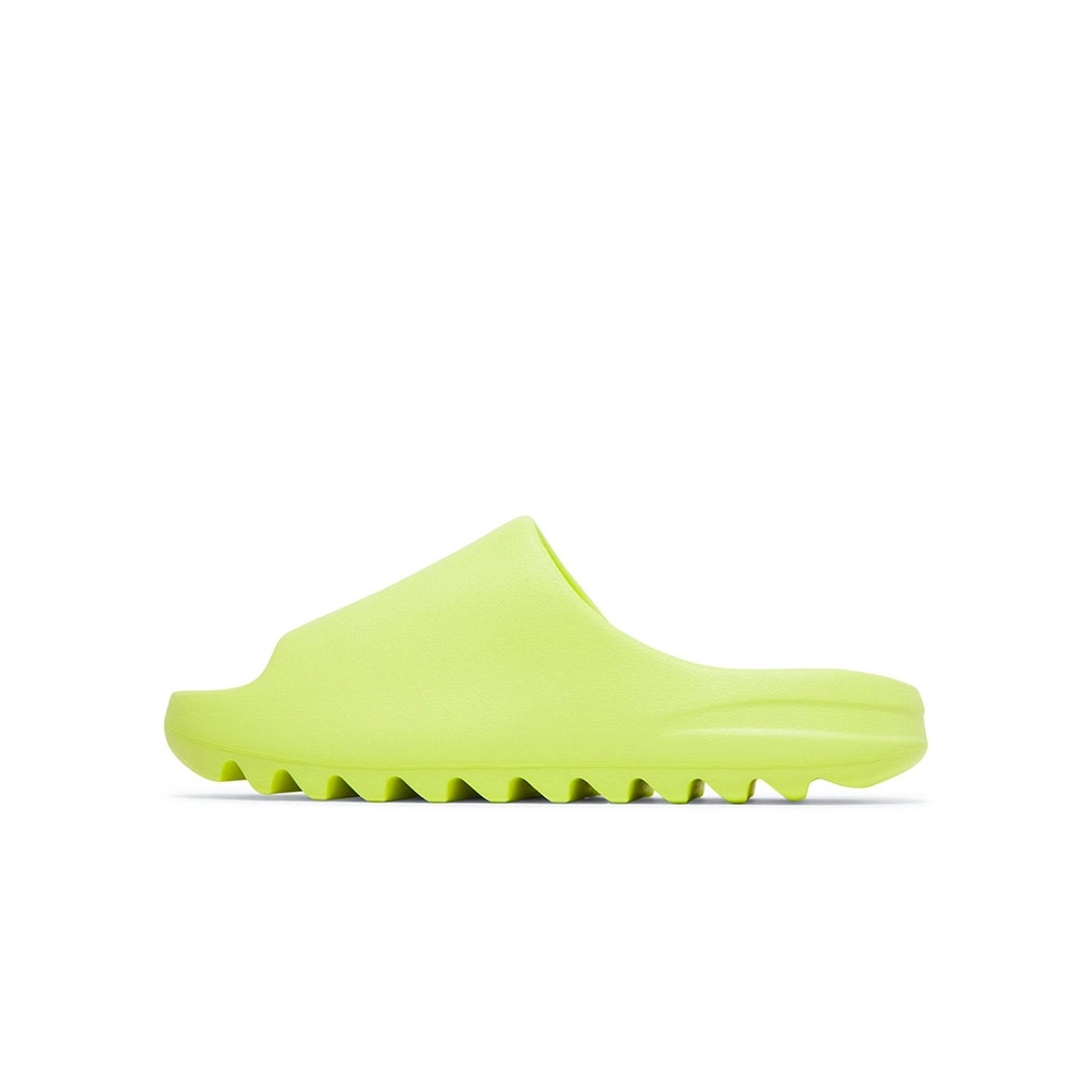 YEEZY SLIDES GLOW GREEN 2022,YEEZY SLIDES,YEEZY