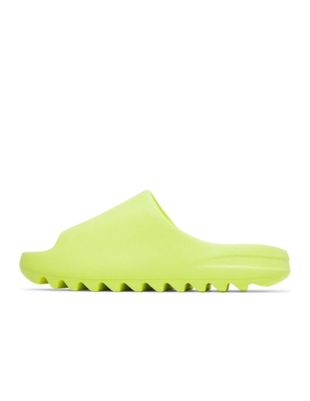 YEEZY SLIDES GLOW GREEN 2022,YEEZY SLIDES,YEEZY