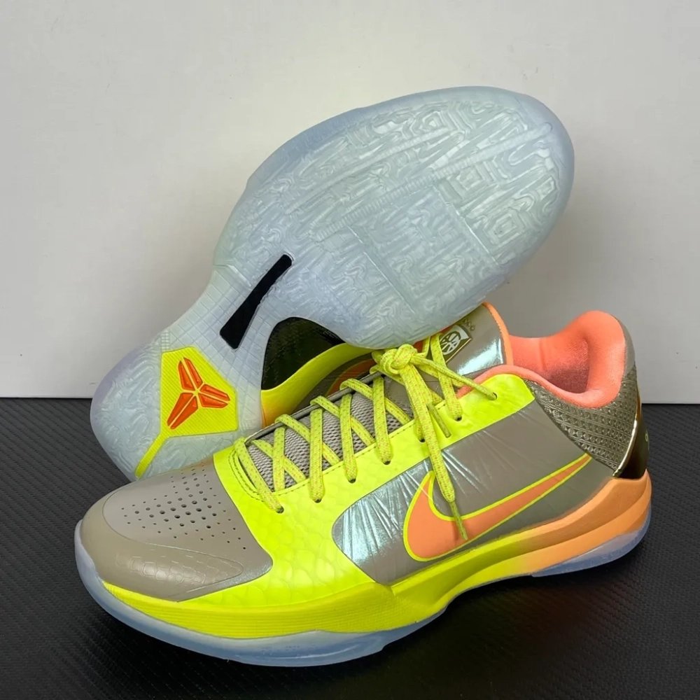 Nike Kobe 5 Protro - Green / Grey-Orange