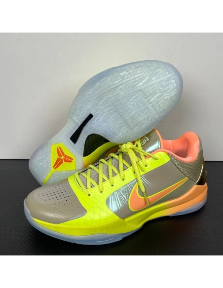 Nike Kobe 5 Protro - Green / Grey-Orange