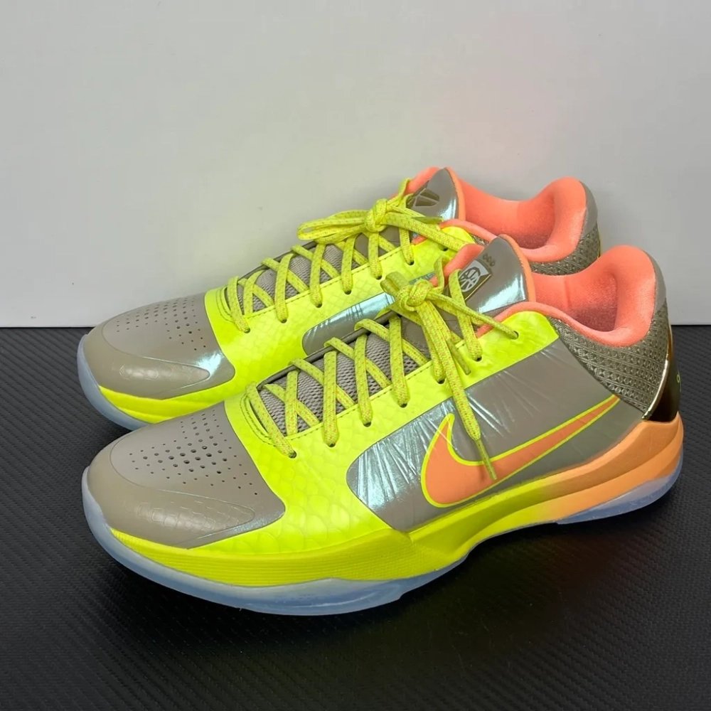Nike Kobe 5 Protro - Green / Grey-Orange