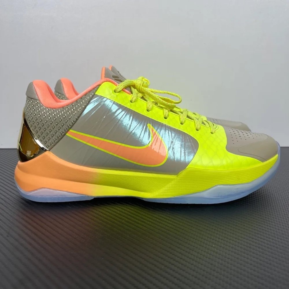 Nike Kobe 5 Protro - Green / Grey-Orange