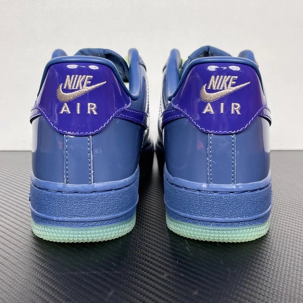 Nike Air Force 1 Low Patent Leather - Mystic Navy Grape Ice,NIKE AIR FORCE,NIKE SHOES