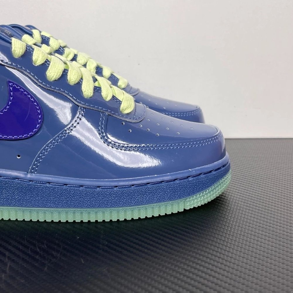 Nike Air Force 1 Low Patent Leather - Mystic Navy Grape Ice,NIKE AIR FORCE,NIKE SHOES