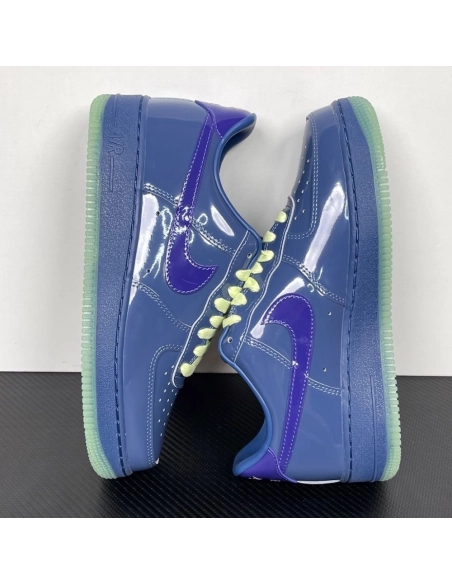 Nike Air Force 1 Low Patent Leather - Mystic Navy Grape Ice,NIKE AIR FORCE,NIKE SHOES