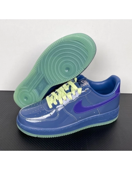 Nike Air Force 1 Low Patent Leather - Mystic Navy Grape Ice,NIKE AIR FORCE,NIKE SHOES
