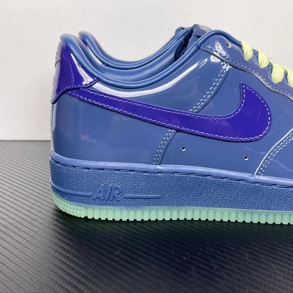 Nike Air Force 1 Low Patent Leather - Mystic Navy Grape Ice,NIKE AIR FORCE,NIKE SHOES