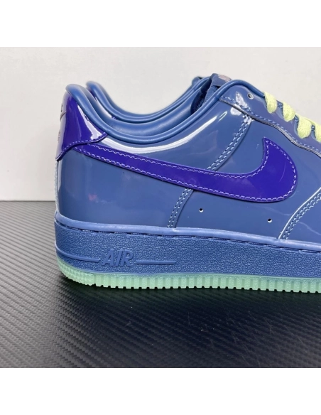 Nike Air Force 1 Low Patent Leather - Mystic Navy Grape Ice,NIKE AIR FORCE,NIKE SHOES