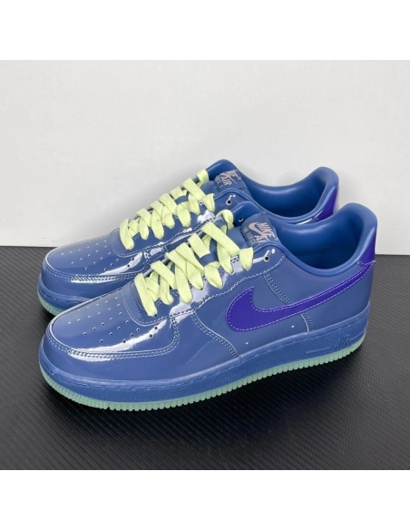 Nike Air Force 1 Low Patent Leather - Mystic Navy Grape Ice,NIKE AIR FORCE,NIKE SHOES