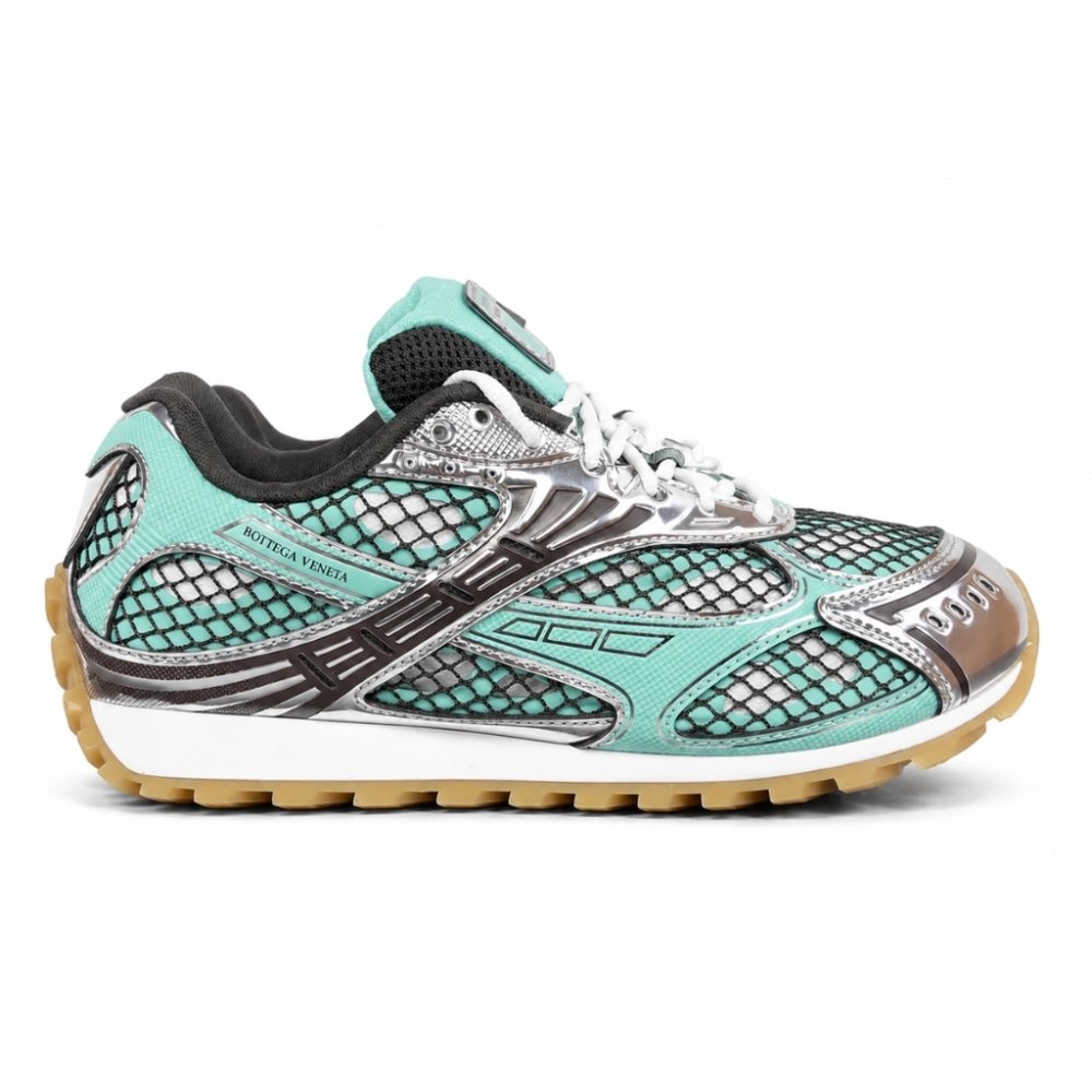 Bottega Veneta Orbit Sneaker - Green Oasis Espresso,BOTTEGA VENETA SNEAKERS,More Brands