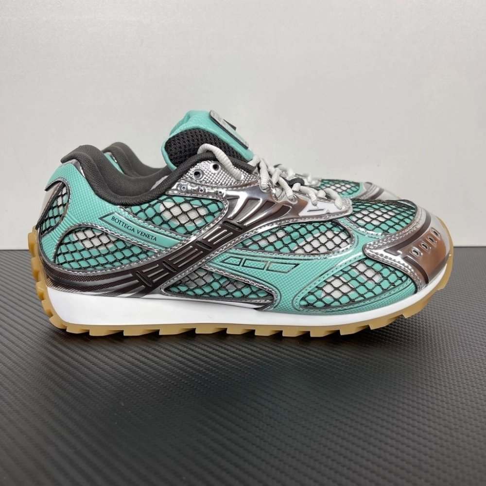 Bottega Veneta Orbit Sneaker - Green Oasis Espresso,BOTTEGA VENETA SNEAKERS,More Brands