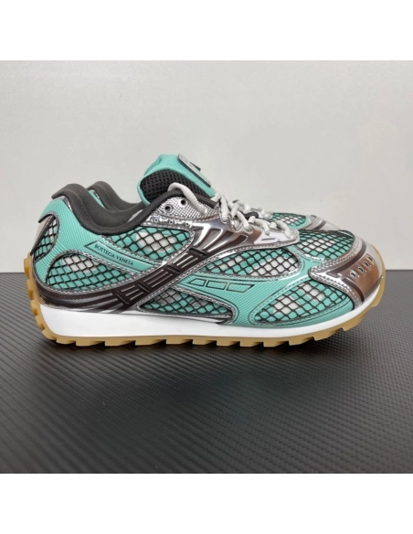 Bottega Veneta Orbit Sneaker - Green Oasis Espresso,BOTTEGA VENETA SNEAKERS,More Brands