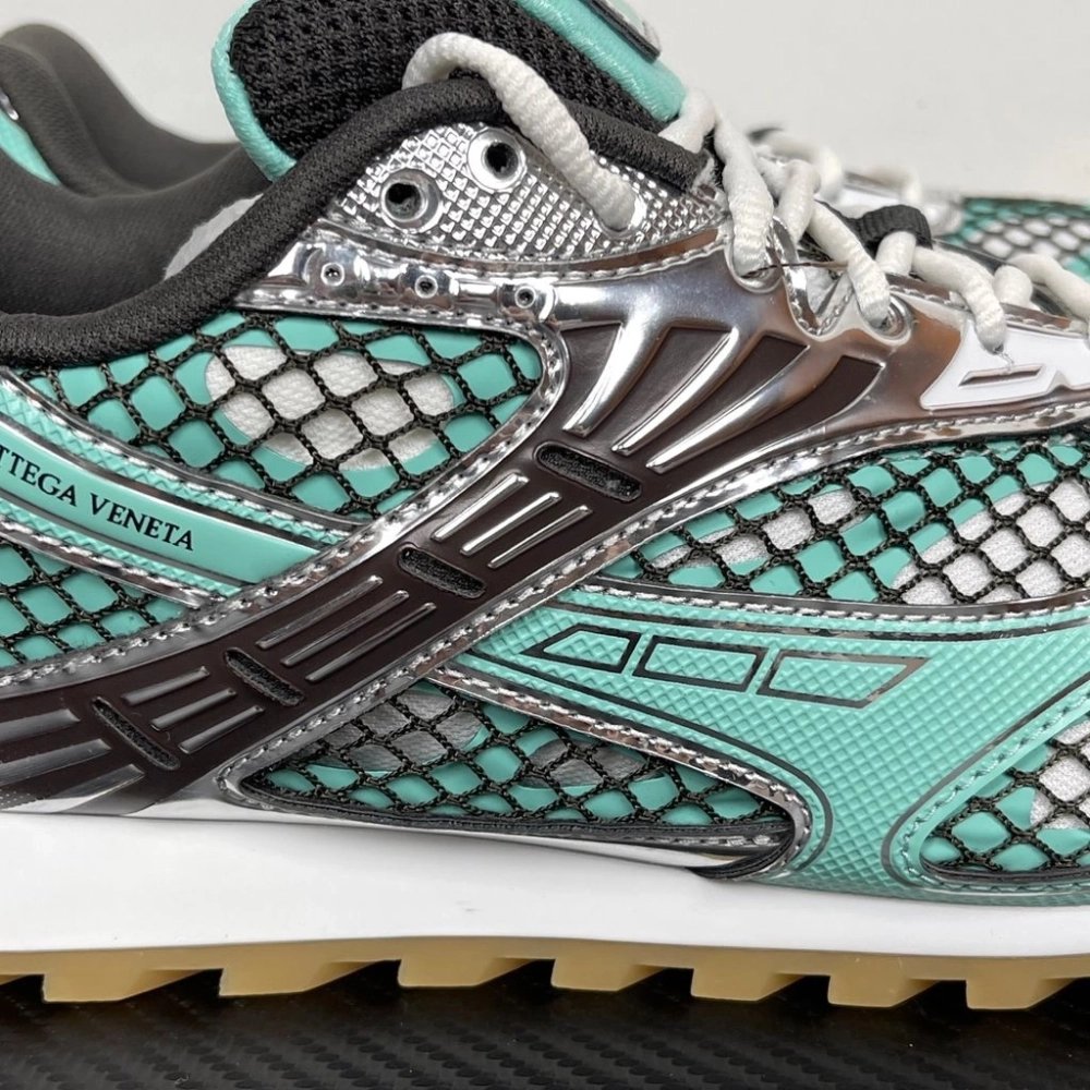Bottega Veneta Orbit Sneaker - Green Oasis Espresso,BOTTEGA VENETA SNEAKERS,More Brands