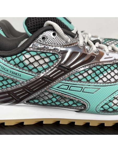 Bottega Veneta Orbit Sneaker - Green Oasis Espresso,BOTTEGA VENETA SNEAKERS,More Brands