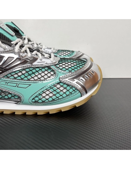 Bottega Veneta Orbit Sneaker - Green Oasis Espresso,BOTTEGA VENETA SNEAKERS,More Brands