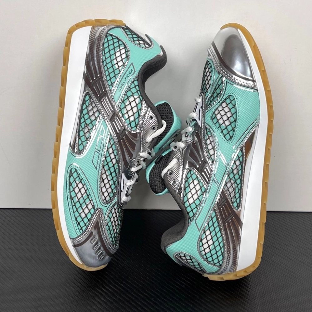 Bottega Veneta Orbit Sneaker - Green Oasis Espresso,BOTTEGA VENETA SNEAKERS,More Brands
