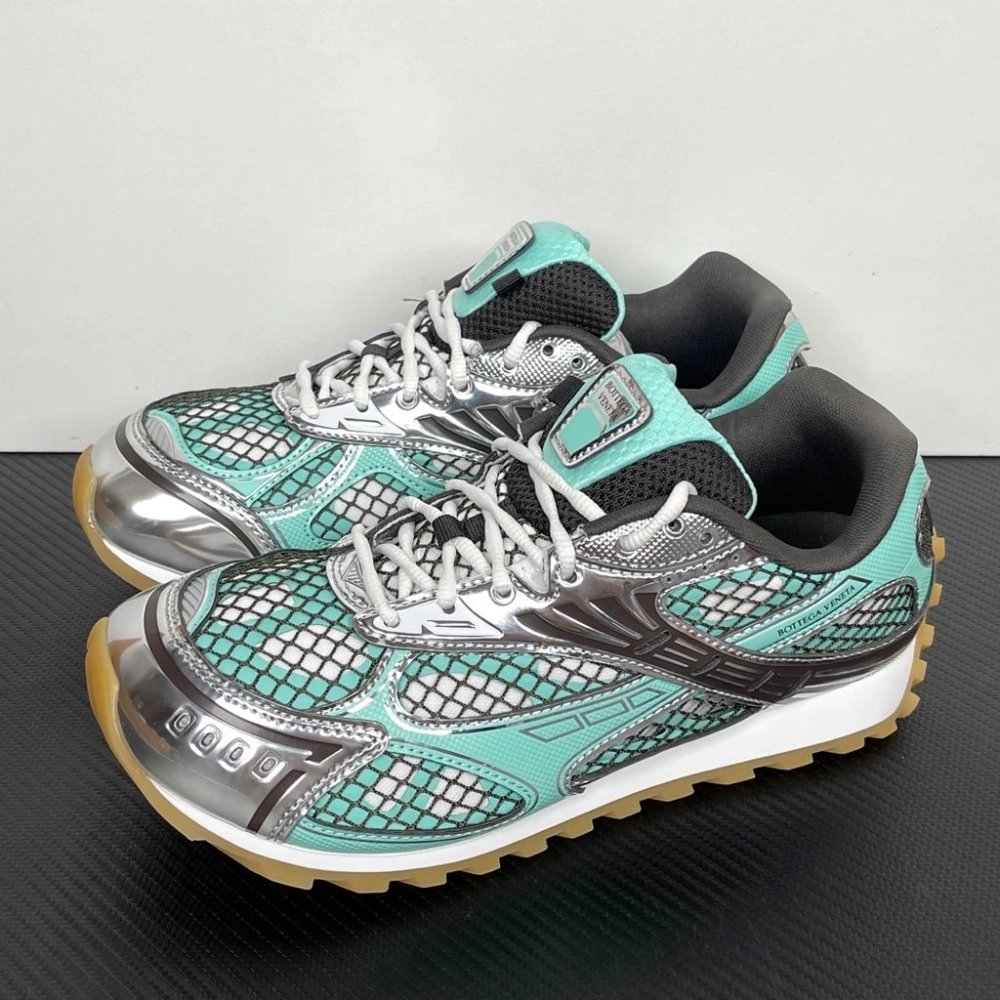 Bottega Veneta Orbit Sneaker - Green Oasis Espresso,BOTTEGA VENETA SNEAKERS,More Brands
