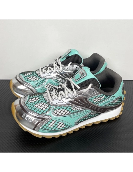 Bottega Veneta Orbit Sneaker - Green Oasis Espresso,BOTTEGA VENETA SNEAKERS,More Brands